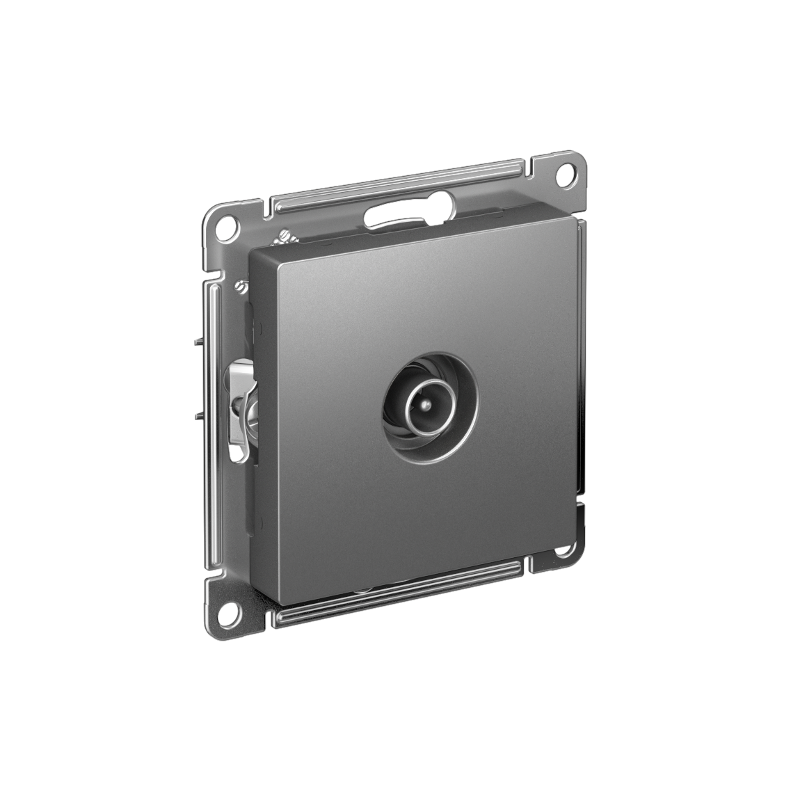 AtlasDesign Сталь Розетка TV оконечная 1DB, механизм | ATN000991 | SE — Systeme Electric