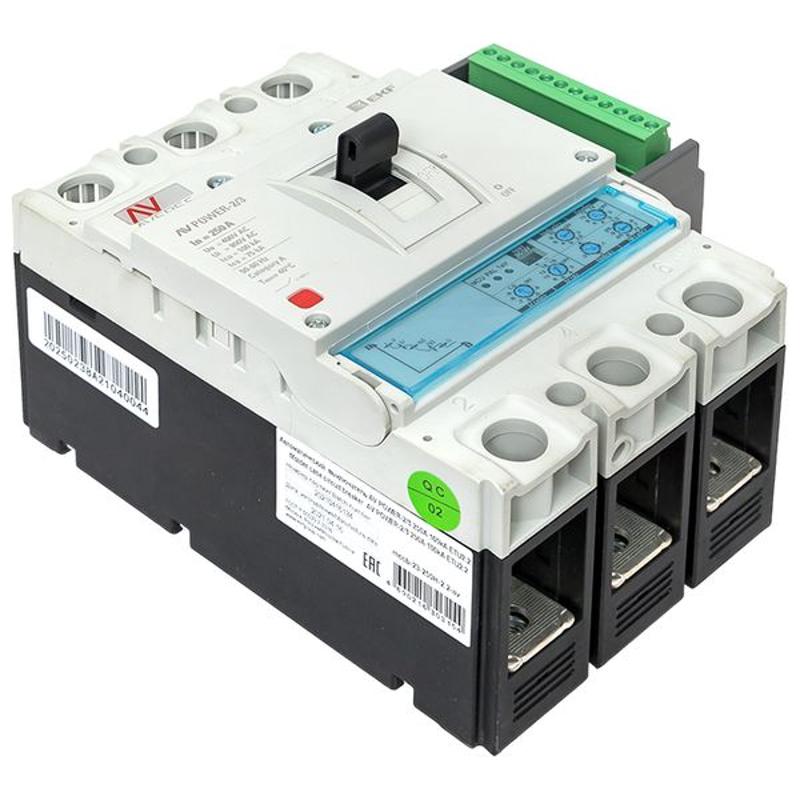 Выключатель автоматический AV POWER-2/3 250А 100kA ETU2.2 AVERES | mccb-23-250H-2.2-av | EKF — миниатюра 19