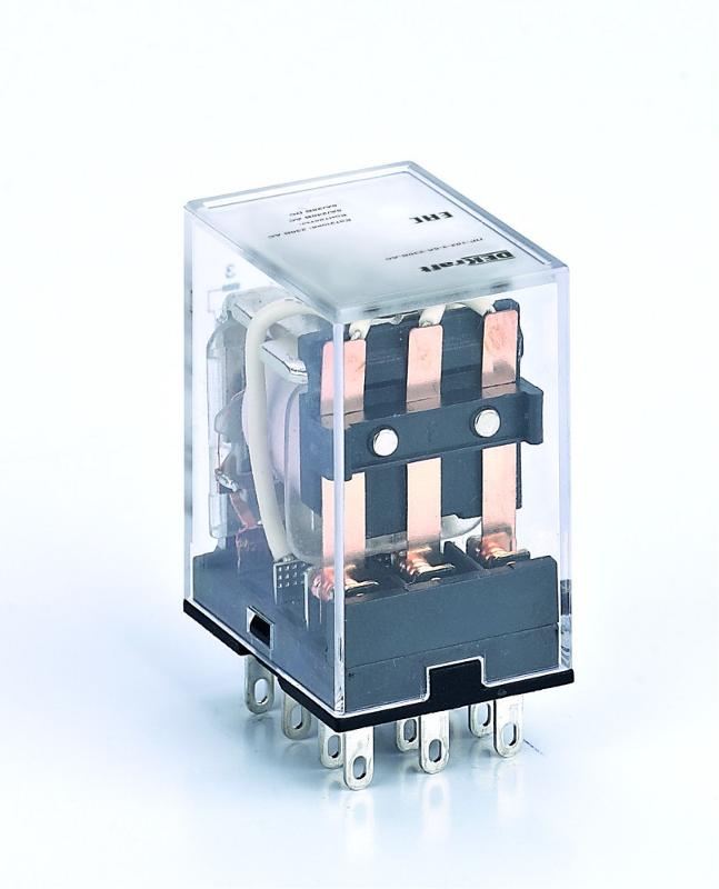 Реле промежуточное ПР-102 3 конт. с LED 5А 230В AC | 23883DEK | DEKraft — DEKraft