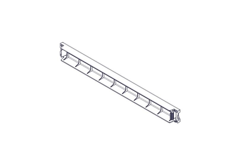 Пластиковая заглушка серия Excelente, 1U , 19", черная, 10 шт. | ET8136 | SE — миниатюра 4