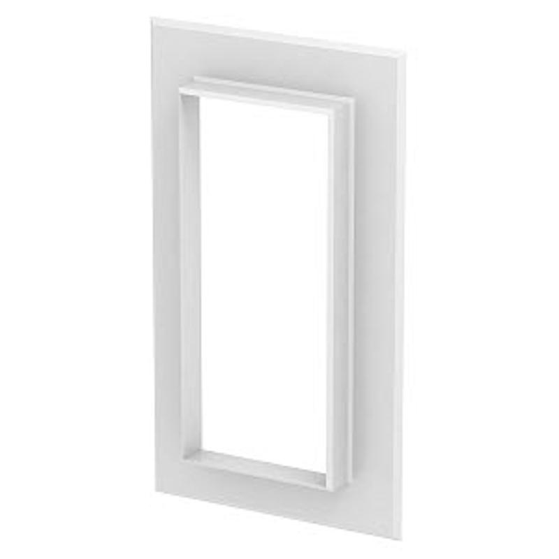 Настенная стыковая рамка кабельного канала Rapid 80 90x210 мм (алюминий,белый) (G-AWAG90210RW) | 6279050 | OBO Bettermann — OBO Bettermann