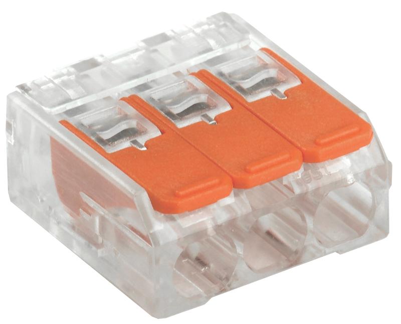 Строительно-монтажная клемма СМК 223-413 (4шт/упак) IEK | UKZ40-413-004 | IEK  — IEK (ИЭК)