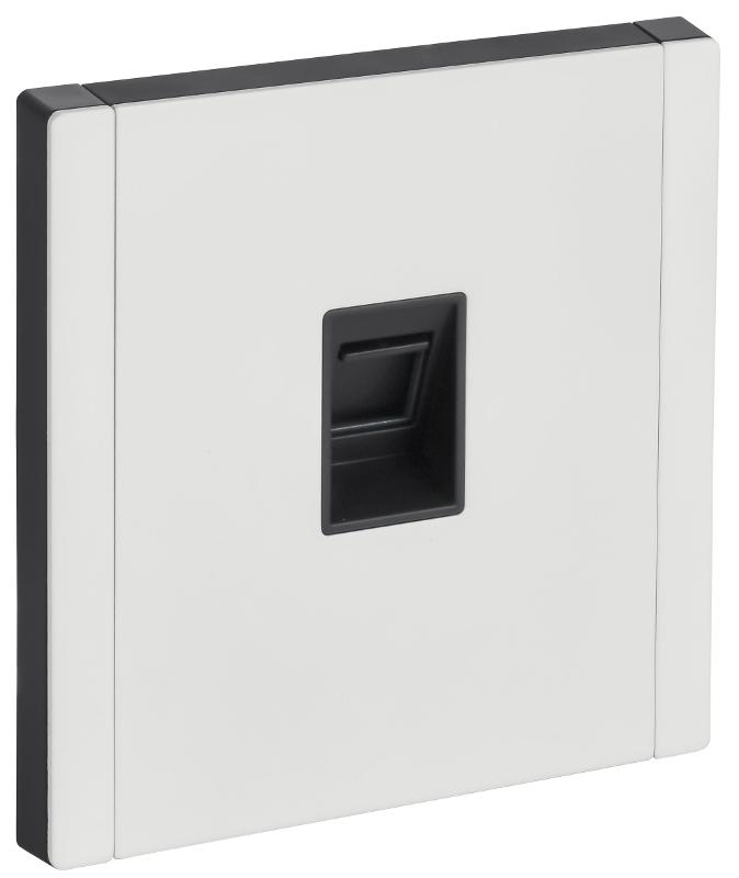 FORTE&PIANO Розетка комп. RJ45 кат.5E FP232M белый | FP-K10-1-M-K01 | IEK — IEK (ИЭК)