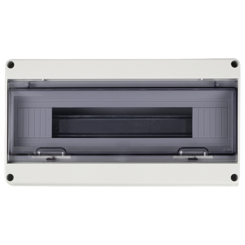 Корпус пластиковый навесной на 18 модулей PDB/W 4018 GR (ЩРН-ПГ-18) IP65 | .5072121 | Jazzway — Jazzway