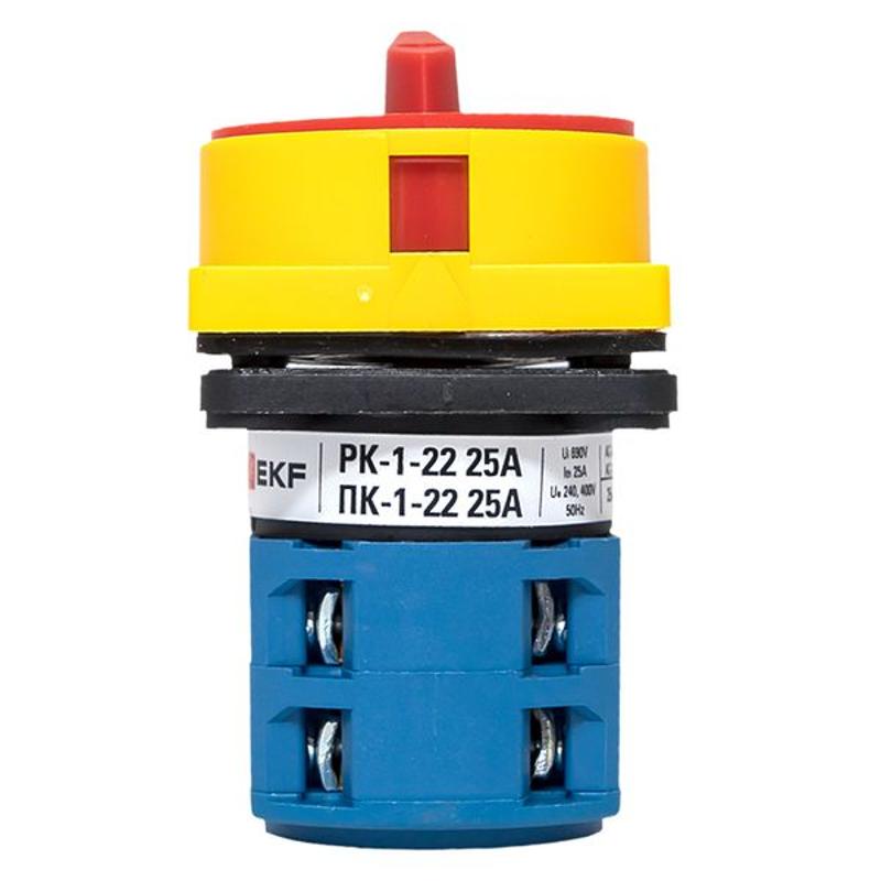 Переключатель кулачковый ПК-1-22 25А 2P "1-0-2" с блокировкой IP65  PROxima |pk-1-22-25-a65| EKF — миниатюра 16