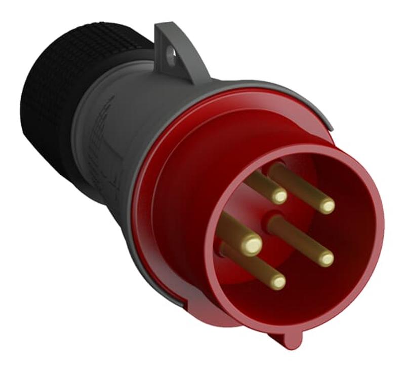 Вилка кабельная Easy&Safe 432EP3,32А,3P+N+E,IP44,3ч|2CMA101992R1000| ABB — ABB