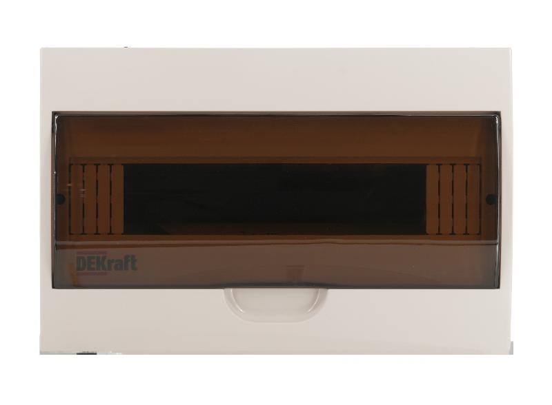 Корпус пластиковый навесной 15 модулей IP41 ЩРН-П-15 | 31016DEK | DEKraft — миниатюра 2