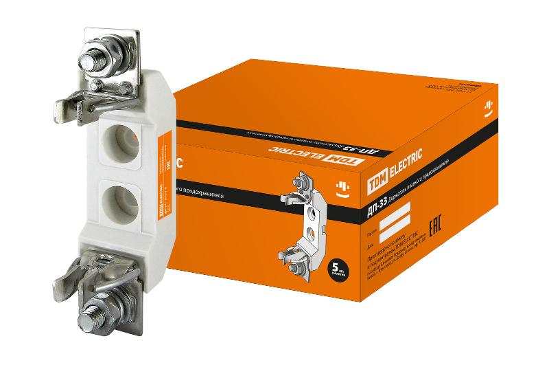 Держатель предохранителя ДП-33 габ.00, 160А  | SQ0713-0040 | TDM — TDM ELECTRIC
