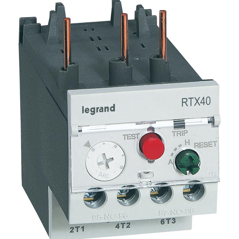 RTX3 40 Тепловое реле с дифференциальной защитой 6-9A для CTX3 22, CTX3 40 | 416670 | Legrand — Legrand