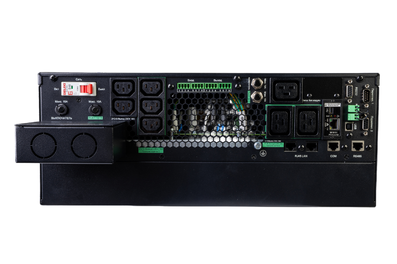 ИБП Smart-Save SRTSE 1 покол. 10000ВА/Вт, 4U,5 C13+3 C19,USB,RS-232,RS485,COM,сухие контакт,прлл,SNMP | SRTSE10KRTXLIG2-NC | Systeme Electric — миниатюра 5