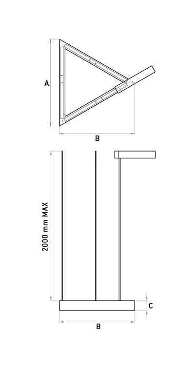 Светильник светодиодный PROFILE 60L TRIGON/P (1200) 940 WH | 1248021180 | Световые Технологии — миниатюра 2