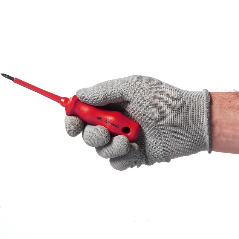 Отвертка диэлектрическая PH1х80 K2 ARMA2L 3 | A2L3-SC30-K2-PH-10-080 | IEK — миниатюра 3