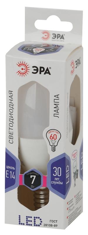 Лампа светодиодная LED 7Вт Е14 6000К smd B35-7W-860-E14 | Б0031400 | ЭРА — миниатюра 2
