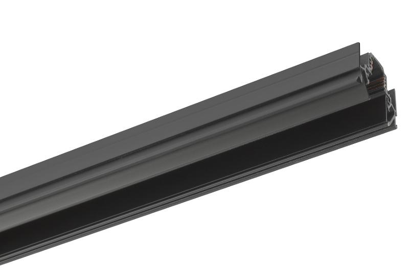 Магнитный трековый шинопровод  TRM-PC20-200B встраиваемый для натяжных потолков 2м 48V черный | Б0063973 | ЭРА — миниатюра 3