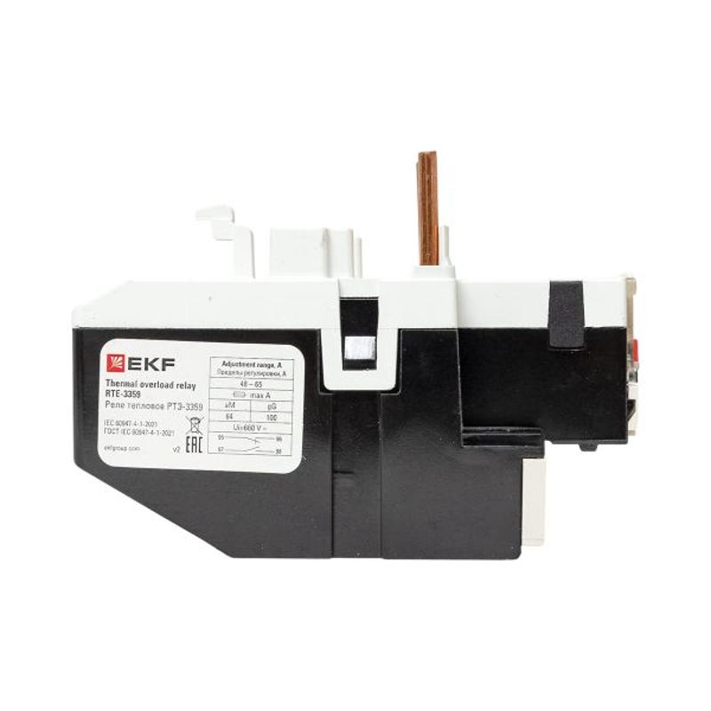 Реле тепловое РТЭ-3359 48-65А EKF PROxima | rel-3359-48-65 | EKF — миниатюра 3