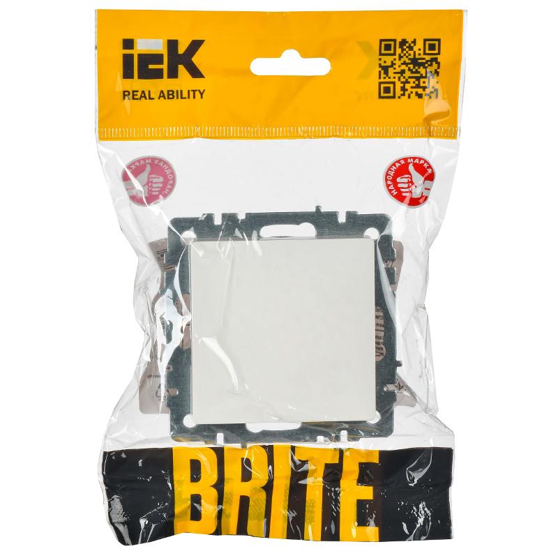 BRITE Вывод кабеля МВ10-БрБ белый | BR-VK10-0-K01 | IEK — миниатюра 2