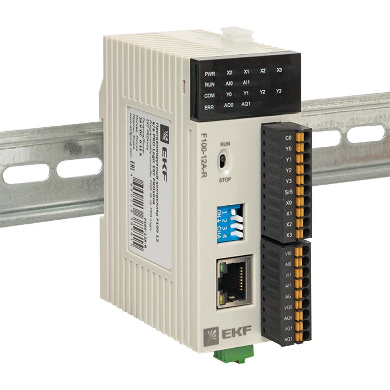 Программируемый контроллер F100 12 в/в PRO-Logic EKF PROxima | F100-12A-R | EKF — миниатюра 7