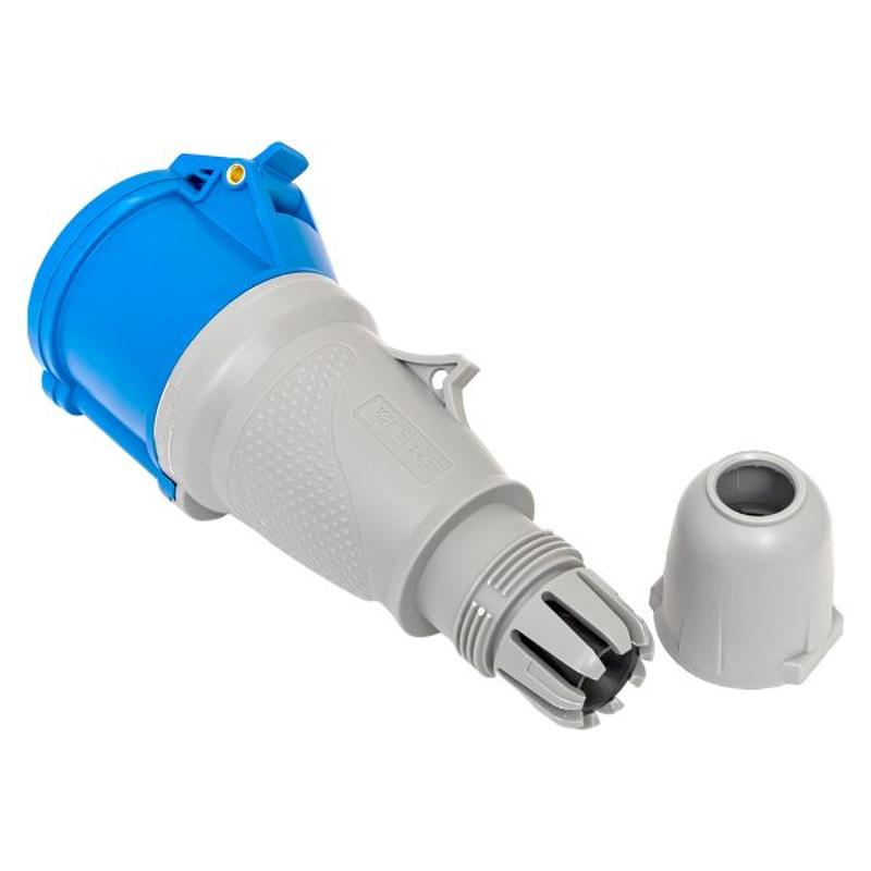 Розетка переносная 223 2P+PE 32А 220В IP44 EKF PROXIMA | ps-223-32-220-PRO | EKF — миниатюра 11