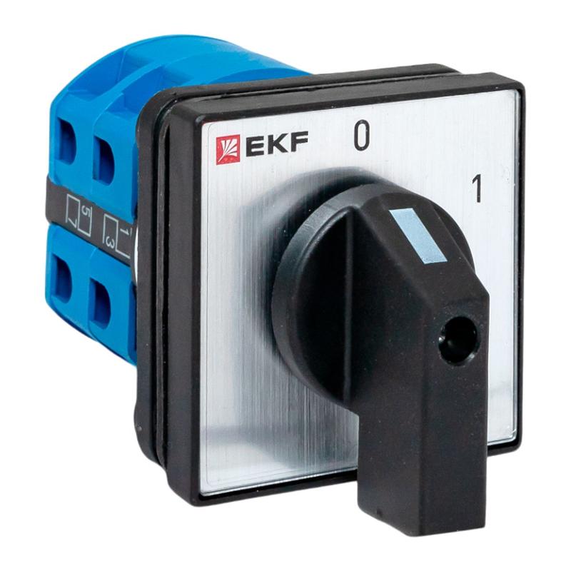 Переключатель кулачковый ПК-1-13 25А 3P «0-1» IP65 | pk-1-13-25-65 | EKF — EKF