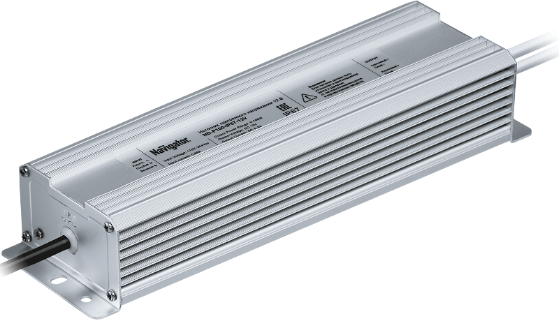 Драйвер для светодиодной ленты LED ND-P100-IP67-12V 100Вт 12В IP67 | 71473 | Navigator — фото 1 | Sento