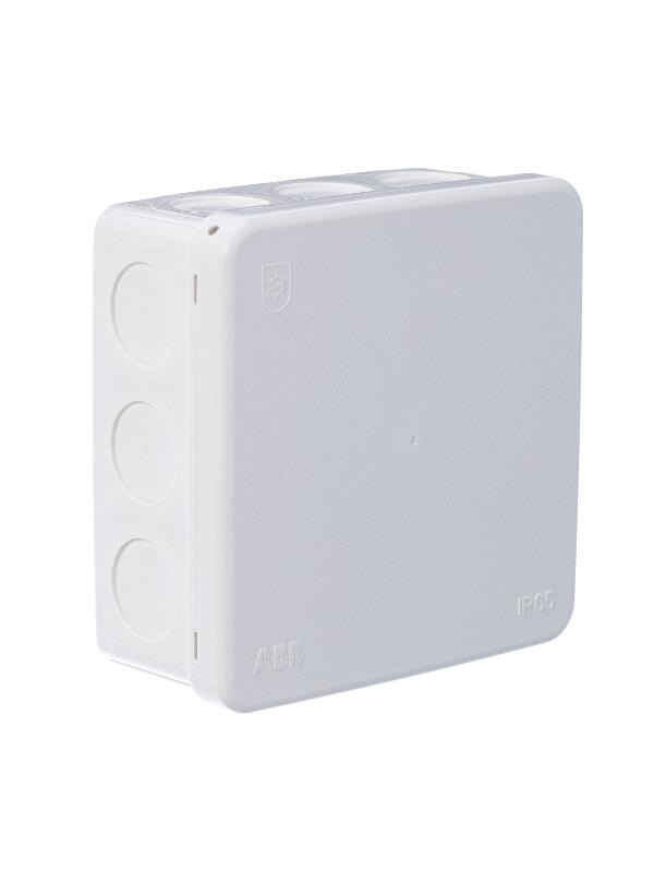 Коробка распределительная квадратная 104х104 мм, IP 55, белая | AP10 | 2TKA140002G1 | ABB — миниатюра 2