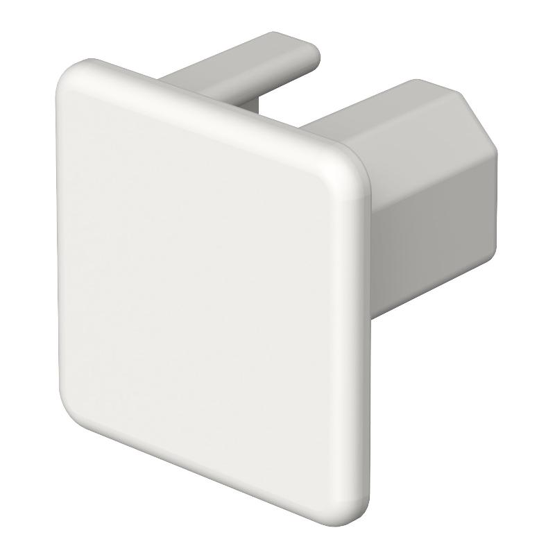 Торцевая заглушка кабельного канала WDK 15x15 мм (ПВХ,белый) (WDK HE15015RW) | 6193099 | OBO Bettermann — OBO Bettermann