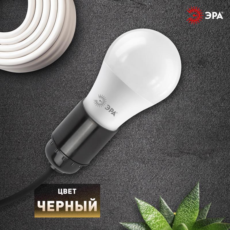 Патрон Е27 подвесной, бакелит, черный (x50) | Б0044085 | ЭРА — миниатюра 4