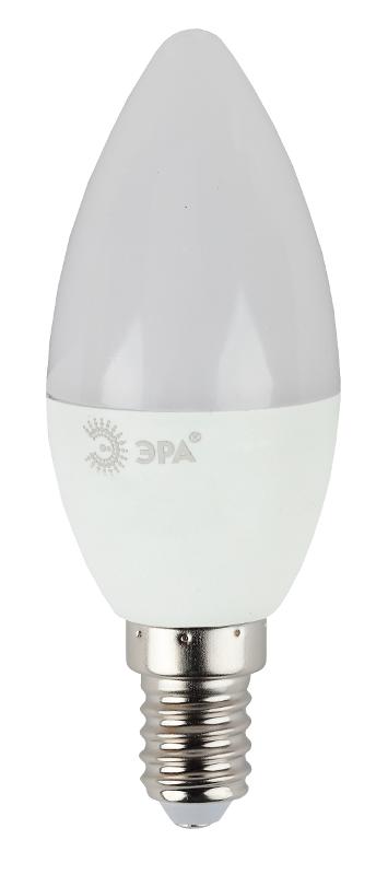 Лампа светодиодная СТАНДАРТ LED B35-9W-827-E14 (диод, свеча, 9Вт, тепл, E14) | Б0047935 | ЭРА — миниатюра 3