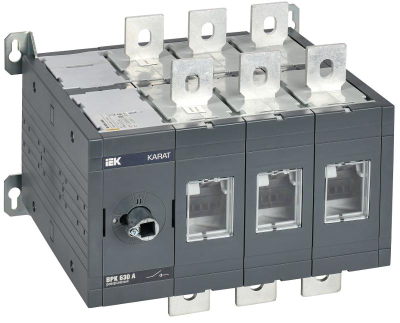 KARAT Выкл-разъед. ВРК реверс. без рукоятки 3P 630А  | KA-VR20-3-0630 | IEK — IEK (ИЭК)