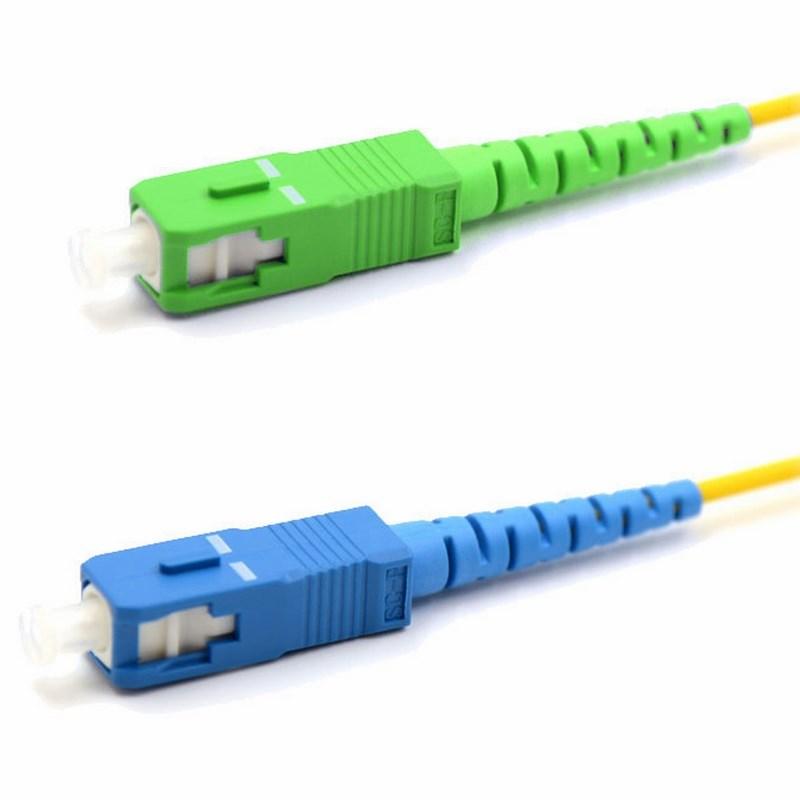 Патч-корд оптический переходной (SM), 9/125 (OS2), SC/APC-SC/UPC, (Simplex), LSZH, 3м | 50-2052 | REXANT — REXANT