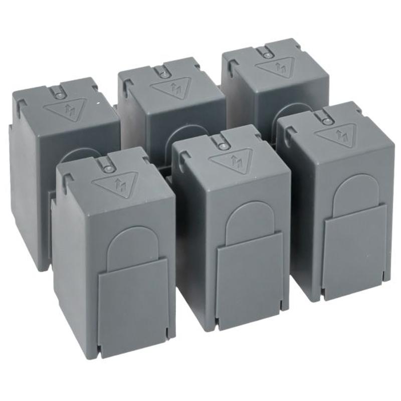 Комплект клеммных крышек (короткие) 6 шт. для рубильников TwinBlock 160-250А EKF | tb-cvrshort-6-160-250 | EKF — миниатюра 16