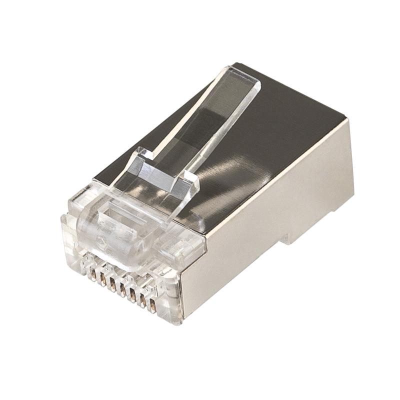 Разъем cквозной FTP RJ-45(8P8C), CAT 6a | 05-1039 | REXANT — REXANT