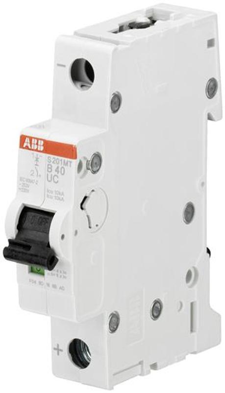 Выключатель автоматический однополюсный S201MT UC 10А C 10кА (S201MT C10UC) | 2CDS271065R0104 | ABB — ABB