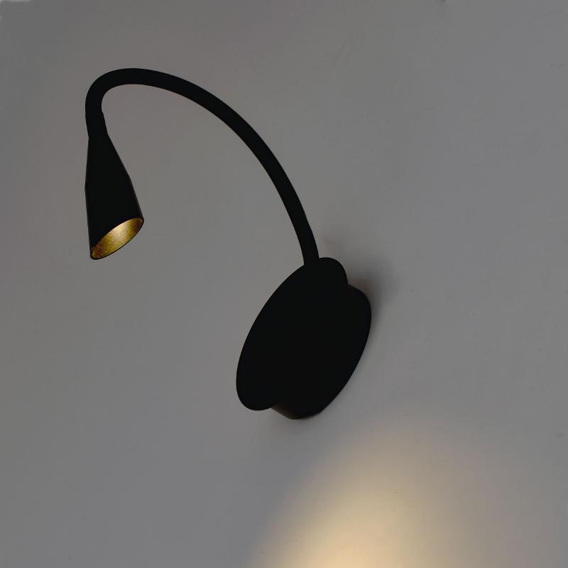 Светильник LED 4701 настенный 3Вт 3000К IP20 черный | LT-DBB0-4701-03-30-K02 | IEK — миниатюра 4
