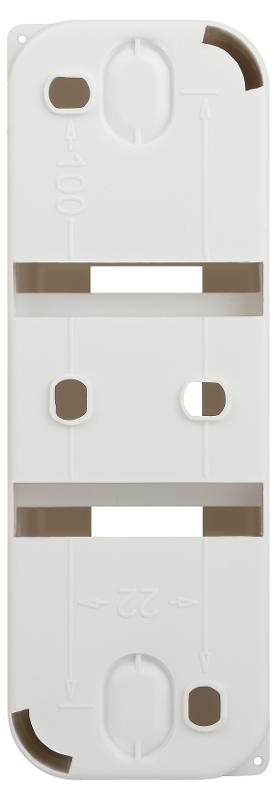 Корпус пластиковый навесной  SIMPLE КМПн 1/2 IP20 белый  | Б0062279 | ЭРА — миниатюра 4