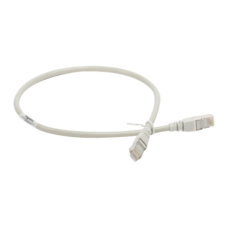 Патч-корд F/UTP категория 5e PVC 0,5 м серый | 051814 | Legrand — Legrand