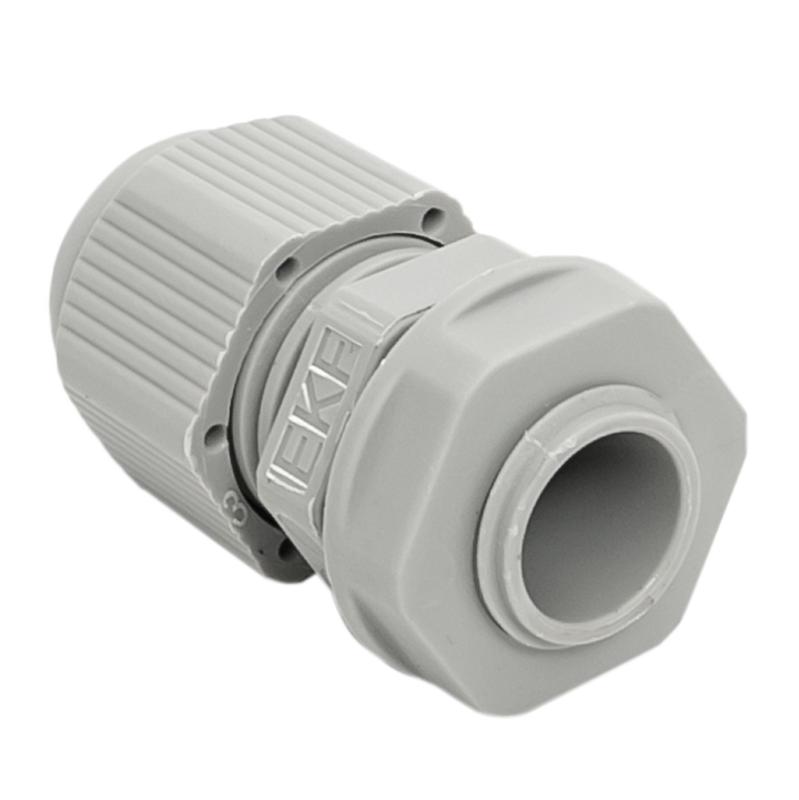 Сальник PG7 IP54 d отверстия 11мм, d проводника 3-6,5мм EKF PROxima | plc-pg-7 | EKF — миниатюра 5
