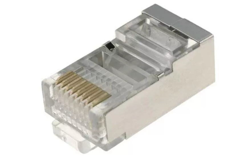 Джек   RJF-1 RJ-45 8P8C CAT 5e экранированный | Б0048301 | ЭРА — миниатюра 1