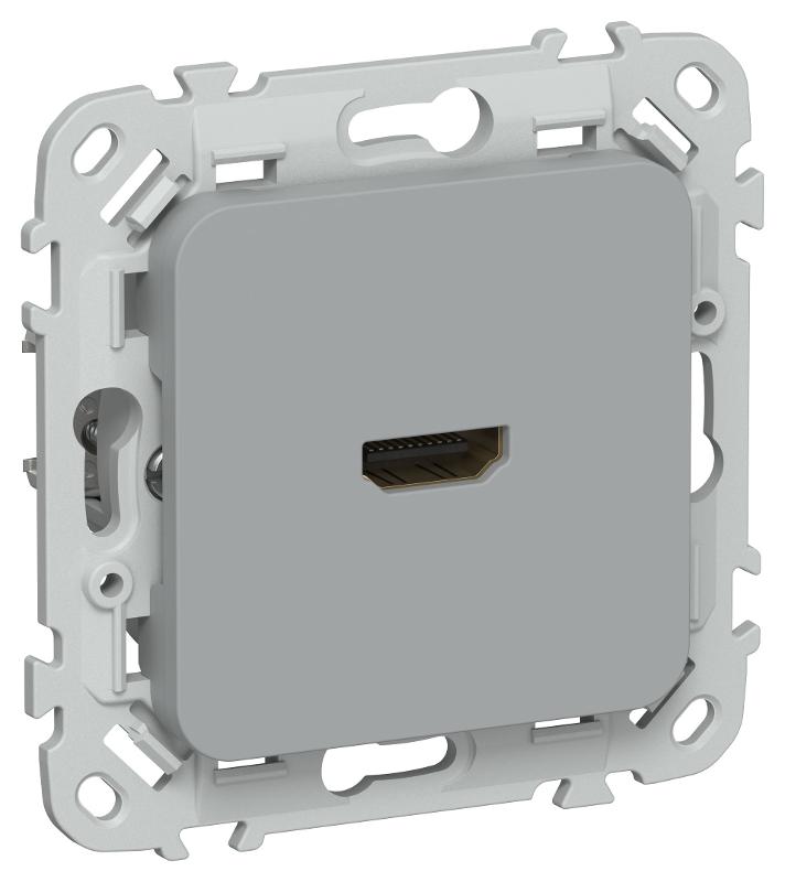 FLITE Розетка HDMI РШДМА-ФлС серый | FI-H10-K03 | IEK — IEK (ИЭК)
