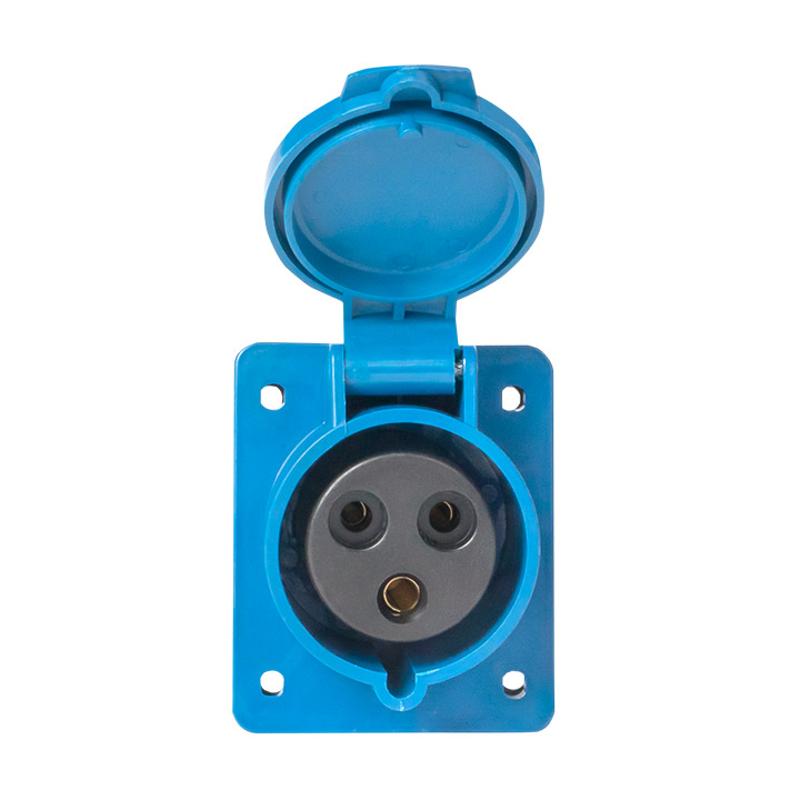 Розетка стационарная внутренняя 423 2Р+РЕ 32А 220В IP44 EKF PROxima | ps-423-32-220 | EKF — миниатюра 4