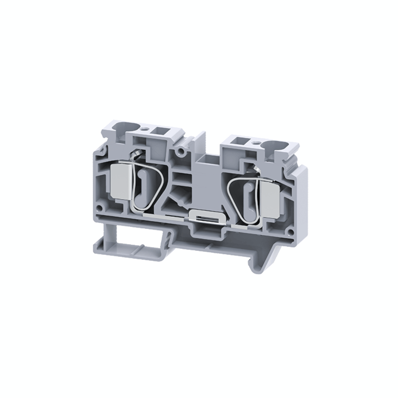 Клемма проходная пружинная OptiClip CSC-16-I-76A-(1,5-16)-серый | 289719 | КЭАЗ — КЭАЗ (Курский электроаппаратный завод)