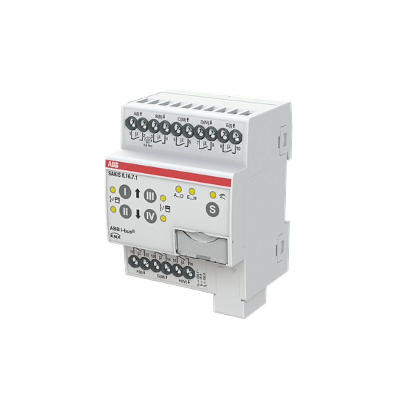 Комбиактор 8-канальный, 16А, MDRC SAH/S8.16.7.1 | 2CDG110250R0011 | ABB — ABB