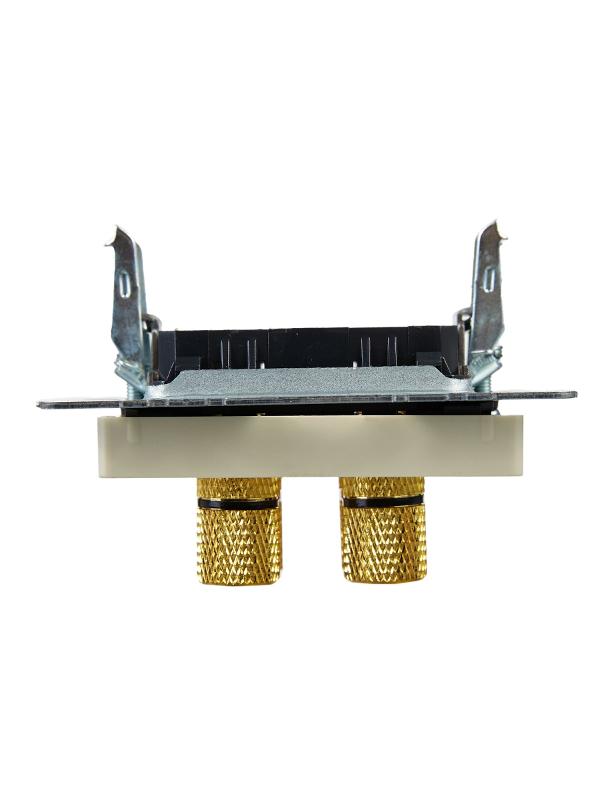 BRITE АудиоРозетка 4-местная РА10-БрКр бежевый | BR-S40-K10 | IEK — миниатюра 5