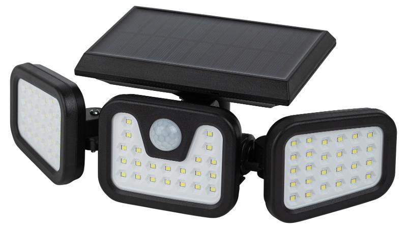 Фасадный светильник на солнечной батарее ERAFS012-05 с датчиком движения, 74 LED, 28,2*13*10,5 см | Б0057601 | ЭРА — ЭРА (Энергия света)