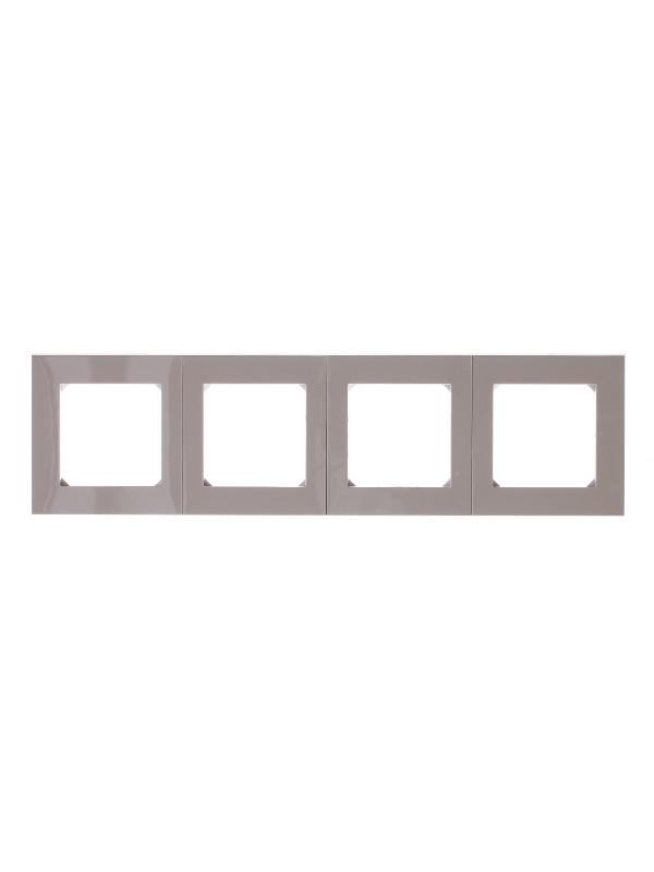 ABB Levit Кофе макиато / белый Рамка 4-ая | 3901H-A05040 18W | 2CHH015040A6018 | ABB — миниатюра 3