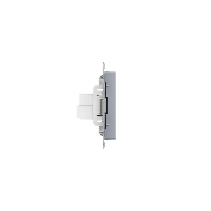 Механизм розетки RJ45 - 2шт, (cat5), алюминий Эпика EKF | UP1-SOA-2RJ45-5 | EKF — миниатюра 3
