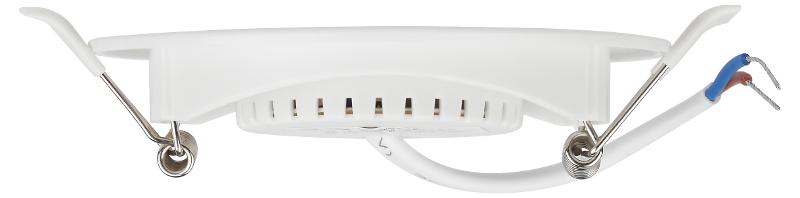 Светильник светодиодный встраиваемый  KL LED 25A-5 3K WH круглый поворотный белый 5Вт 3000К | Б0068128 | ЭРА — миниатюра 5