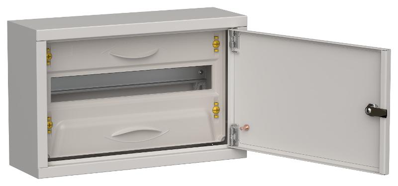 TITAN 5 Корпус металлический ЩРн-18 (1х18) 268х420х140 IP31 сер | TI5-50-N-018-31-7035 | IEK — IEK (ИЭК)