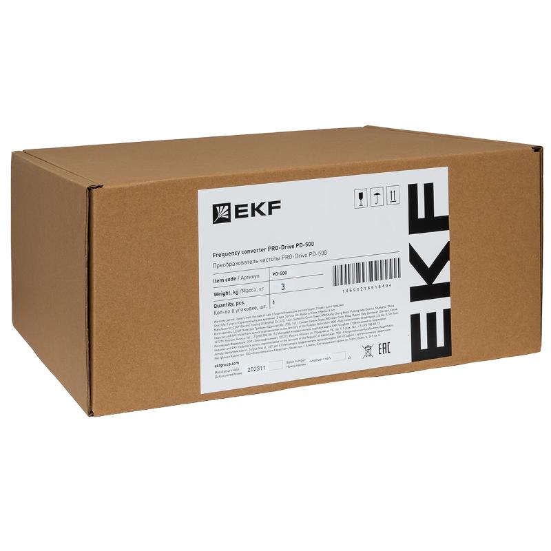 Преобразователь частоты PRO-Drive PD-500-E88-2K2-43-B-EC |PD-500-E88-2K2-43-B-EC|EKF — миниатюра 3