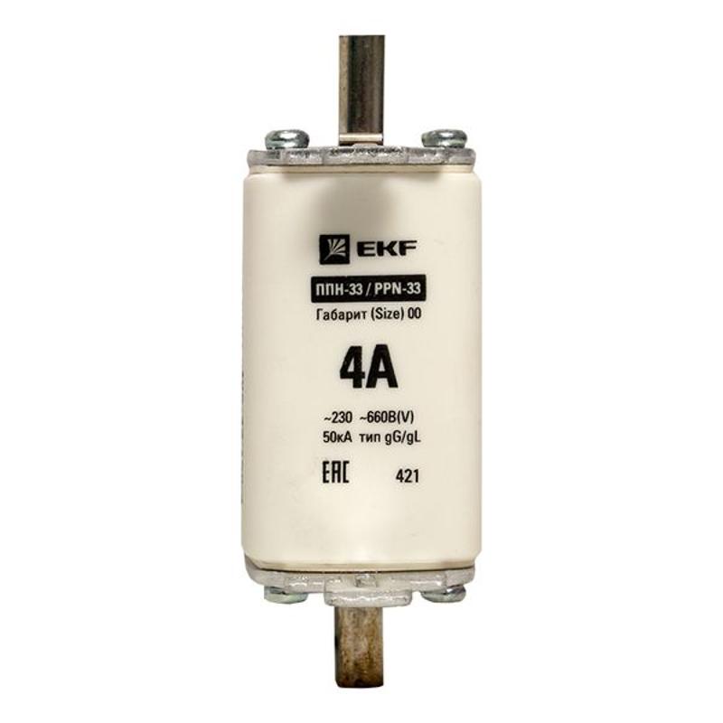 Плавкая вставка ППН-33 160/ 4А габарит 00 | fus-33/160/4 | EKF — миниатюра 8